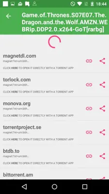 Torrent Search android App screenshot 4